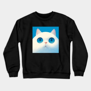 Curiosity in Blue II Crewneck Sweatshirt